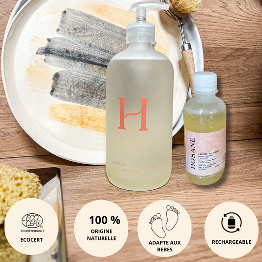 Recharge Liquide Vaisselle Naturel Sans Parfum