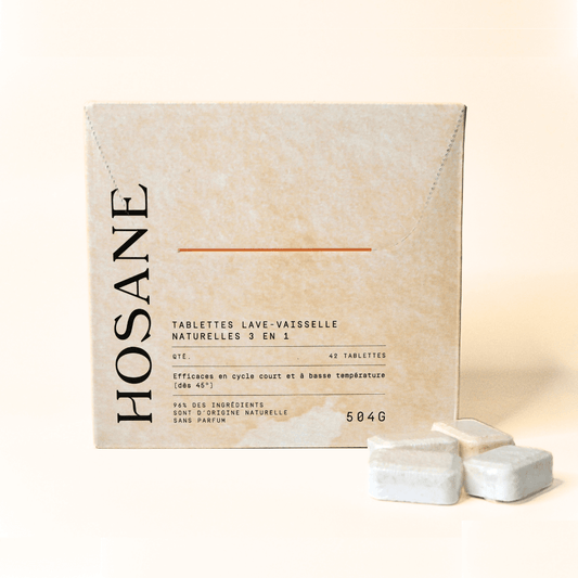 Tablettes lave-vaisselle naturelles - Efficaces et Sans compromis
