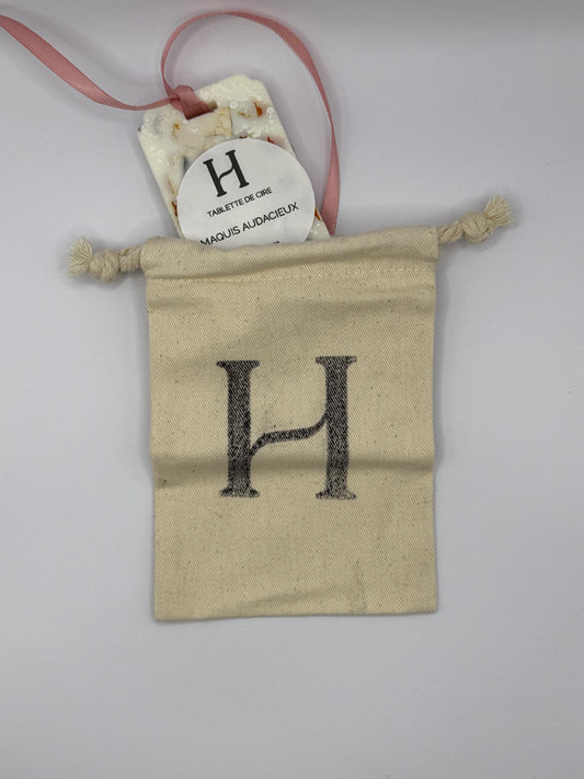 Tablette de cire parfumée Maquis Audacieux – Clémentine Corse & Romarin